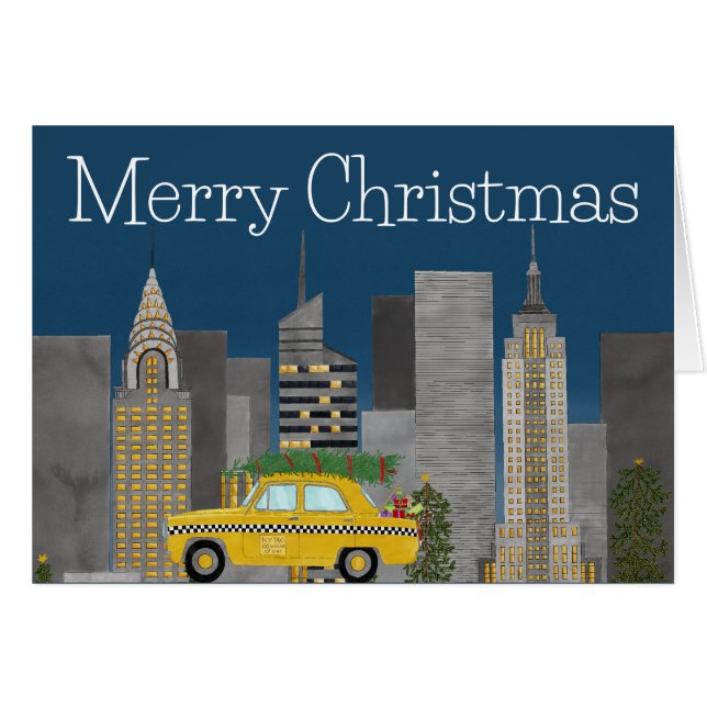 Christmas in New York City Customisable  (Front Horizontal)