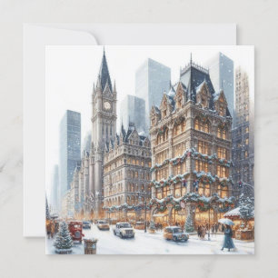Christmas In New York Holiday Card