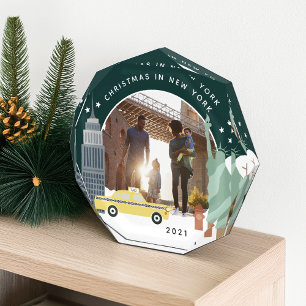 Christmas in New York Keepsake Photo Block