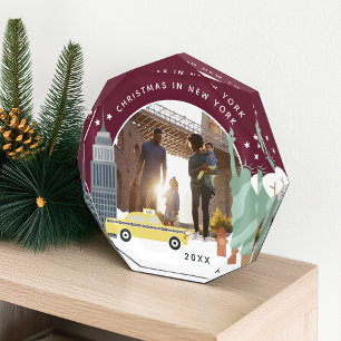 Christmas in New York Keepsake Photo Block
