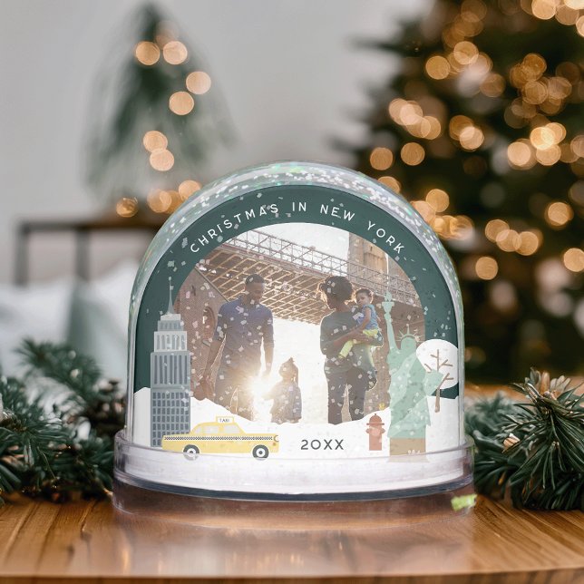 Christmas in New York Keepsake Photo Snowglobe (Creator Uploaded)