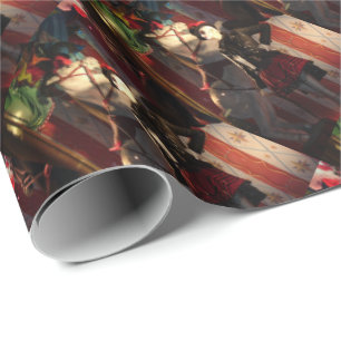 Christmas in New York Wrapping Paper