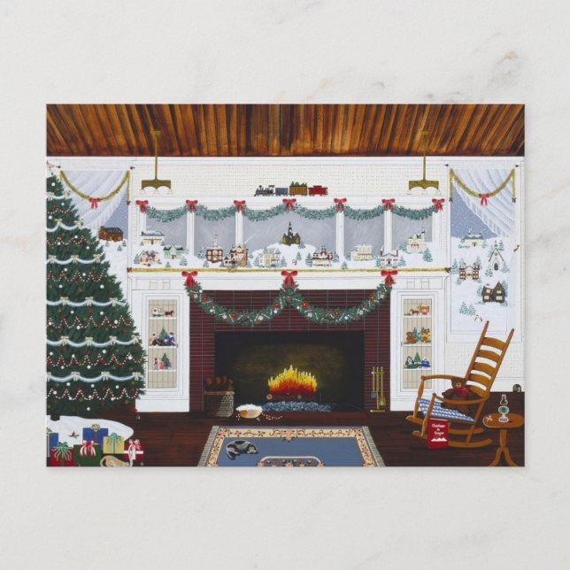 Christmas in Oregon Holiday Postcard (Front)