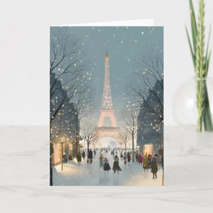 Christmas In Paris Card