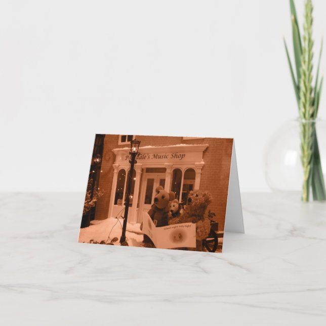 Christmas in Pawdale Holiday Card (Front)