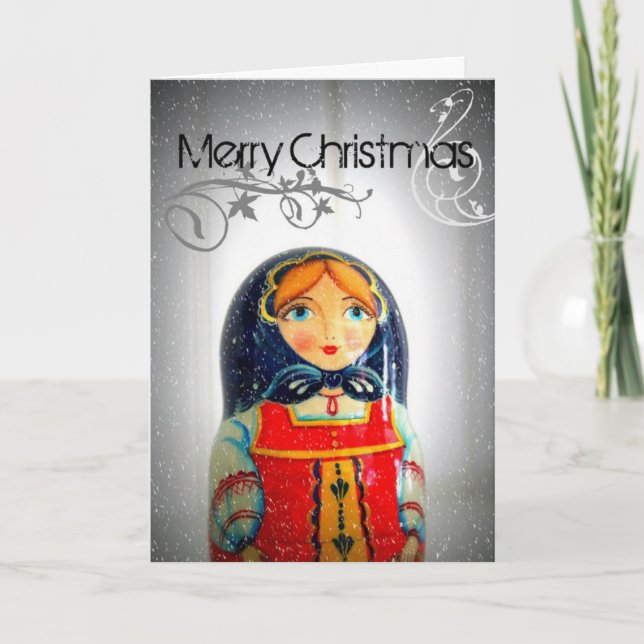 Christmas in Russia Card (Front)