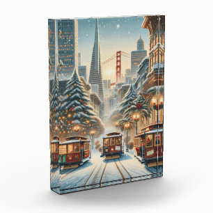 Christmas in San Francisco – Golden Gate Photo Block