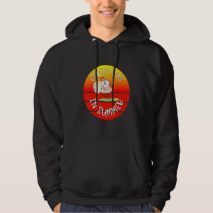 Christmas In Summer With Santa Claus Hoodie