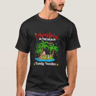 Christmas In The Beach Tropical Xmas Matching Grou T-Shirt