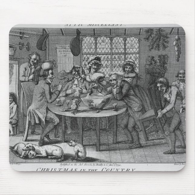 Christmas in the Country Mouse Pad (Front)