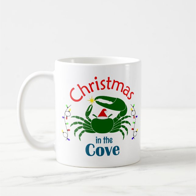 Christmas in the Cove 11 oz Mug (Left)
