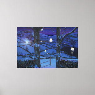 Christmas in the Glen Canvas Print