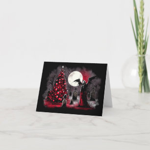 Christmas in the Graveyard Card