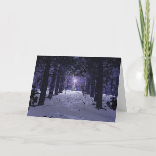 Christmas in the Pines Christmas Card