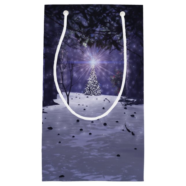 Christmas in the Pines Gift Bag (Front)