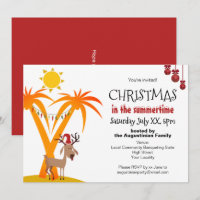 Christmas in the Summertime Party
