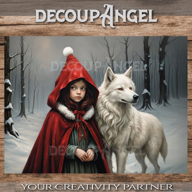 Christmas in the Woods - Decoupage - Tissue Paper (Creator Uploaded)