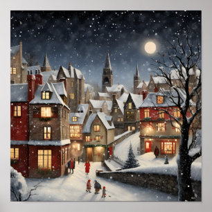 Christmas in Town Poster
