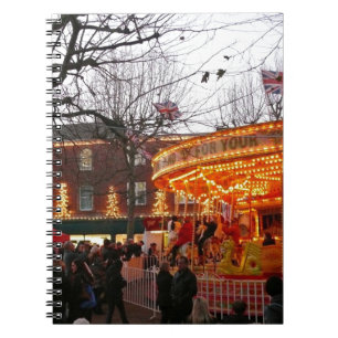 Christmas in York Spiral Notebook