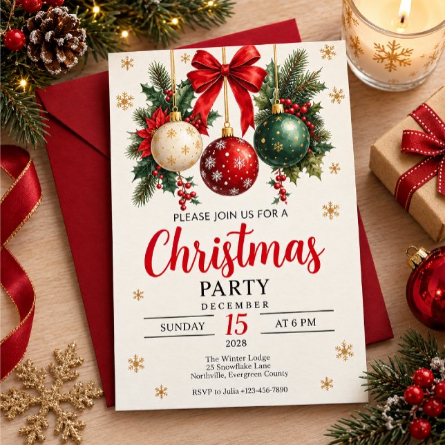 Christmas invitation (Creator Uploaded)