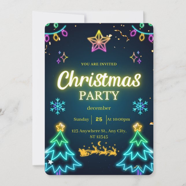 Christmas Invitation (Front)