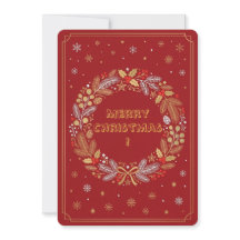 Christmas Invitation Card Holiday Party