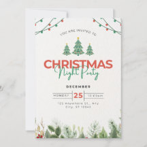 Christmas Invitations