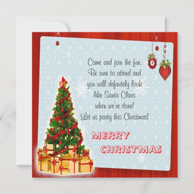 Christmas Invitations (Front)