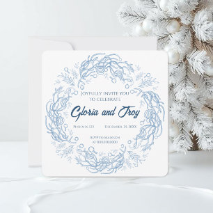 Christmas invitations. Winter Fairy Tales. Invitation