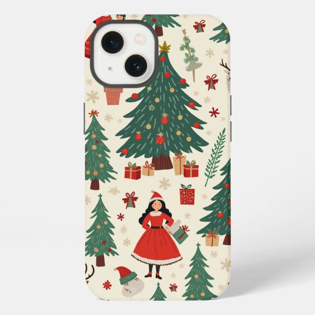 christmas iPhone case (Back)