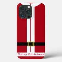 Christmas iPhone Case with Funny Santa Design