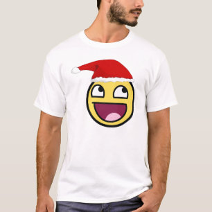 Christmas is Awesome Epic Face T-Shirt