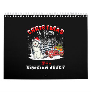 Christmas Is Better With Dog Husky Owner Gift Calendar