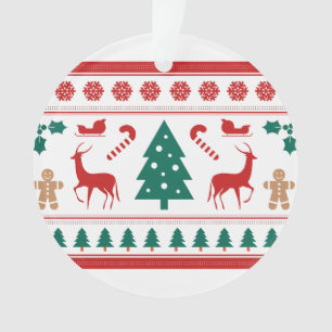 Christmas Is Coming, Christmas, Tree, Reindeer Ornament