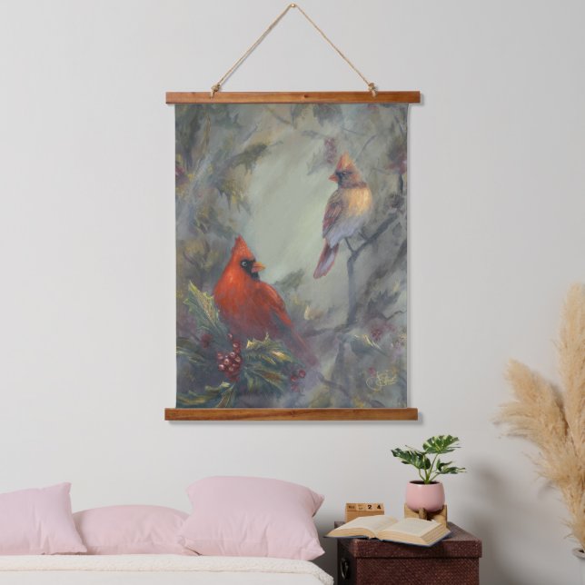 "Christmas Is Coming" Hanging Tapestry (Bedroom)