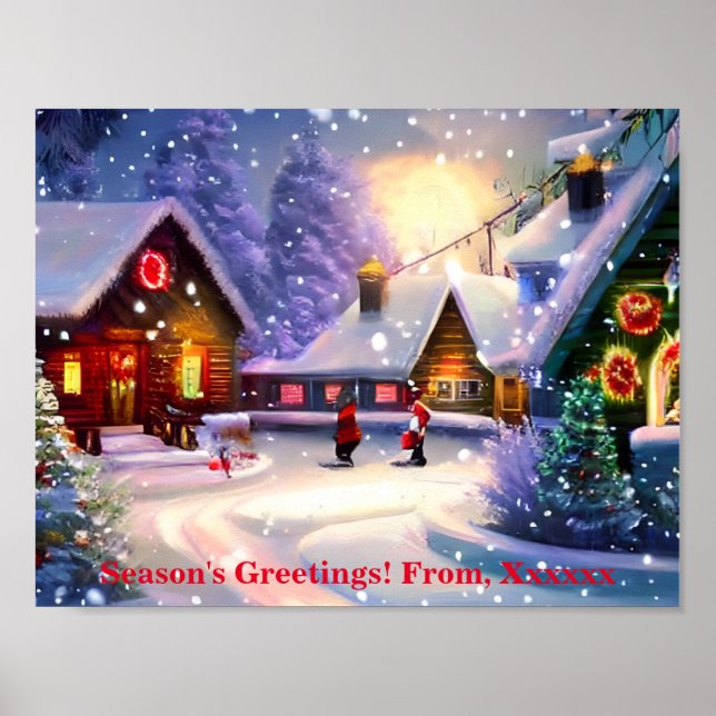 Christmas is coming... poster (Front)