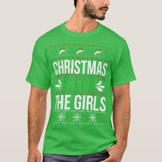 Christmas is for Girls ugly Christmas sweater