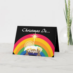 Christmas Is Hope!-Customise Holiday Card