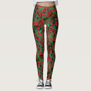 Christmas Is The Berries! Leggings