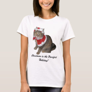 Christmas is the Purrfect Holiday! T-Shirt