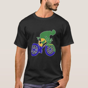 Christmas Island Biker Nation Rider World Flags T-Shirt