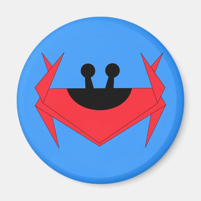 Christmas Island crab (blue) Magnet (Front)