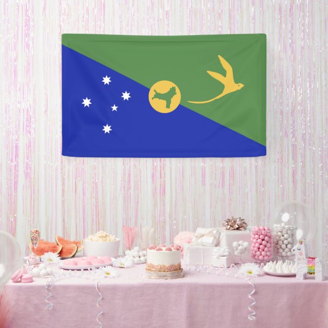 Christmas Island flag Banner (Party)