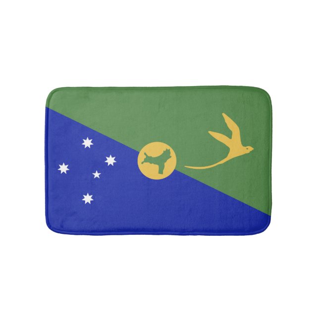 Christmas Island flag Bath Mat (Front)