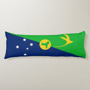 Christmas Island Flag Body Cushion