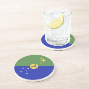 Christmas Island flag Coaster