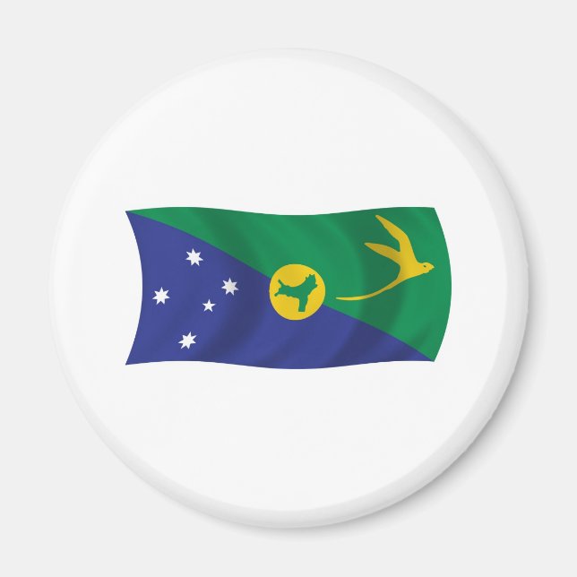 Christmas Island Flag Magnet (Front)