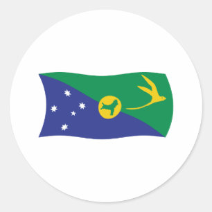 Christmas Island Flag Sticker