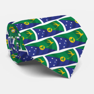 Christmas Island Flag Tie
