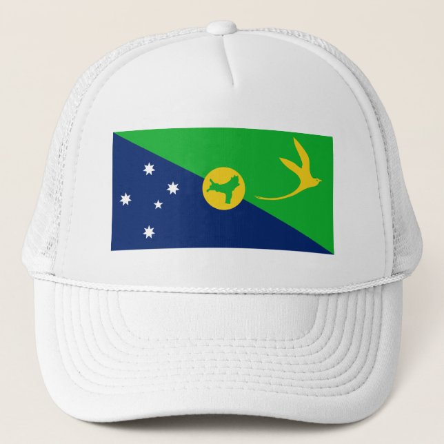 Christmas Island Flag Trucker Hat (Front)